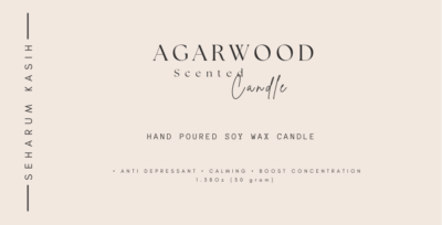 Scented Candle (Agarwood)