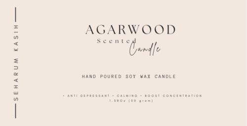 Scented Candle (Agarwood)
