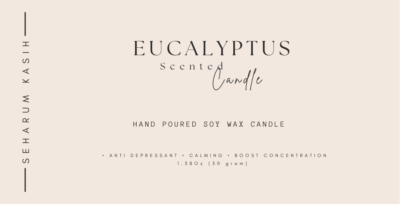 Scented Candle (Eucalyptus)
