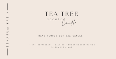 Scented Candle (Tea Tree)