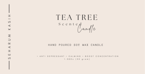 Scented Candle (Tea Tree)